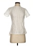 MICHAEL Michael Kors 100% Cotton Ivory Short Sleeve Blouse Size XS - photo 1