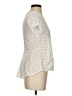 MICHAEL Michael Kors 100% Cotton Ivory Short Sleeve Blouse Size XS - photo 4