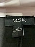 MSK Black Sleeveless Top Size S - photo 7