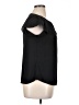 Maison Jules 100% Polyester Black Short Sleeve Blouse Size XL - photo 4