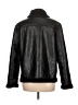 Boohoo 100% Polyurethane Black Jacket Size 6 - photo 2