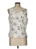 Evan Picone Ivory Sleeveless Blouse Size 12 - photo 1