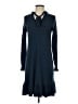 Ann Taylor LOFT Blue Casual Dress Size S - photo 1