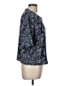 Chico's Graphic Animal Print Blue Cardigan Size M - photo 4