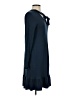 Ann Taylor LOFT Blue Casual Dress Size S - photo 4