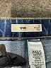 M&S Stripes Blue Jeans Size 12 - photo 6