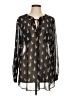Marina Sport 100% Polyester Black Long Sleeve Blouse Size UK 16 / US 12 - photo 1
