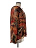 A.L.C. Brown Long Sleeve Silk Top Size 8 - photo 4