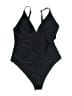 Unbranded Solid Black One Piece Swimsuit Size M (estimated) - photo 1