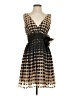 Burlapp 100% Polyester Polka Dots Black Cocktail Dress Size 4 - photo 1