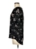 Atmosphere 100% Polyester Floral Black Short Sleeve T-Shirt Size 6 - photo 5