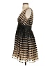 Burlapp 100% Polyester Polka Dots Black Cocktail Dress Size 4 - photo 5