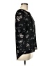 Atmosphere 100% Polyester Floral Black Short Sleeve T-Shirt Size 6 - photo 4