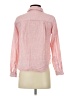 Heartloom Houndstooth Pink Long Sleeve Button-Down Shirt Size XS - photo 2