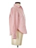 Heartloom Houndstooth Pink Long Sleeve Button-Down Shirt Size XS - photo 4