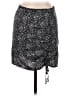 Abbeline 100% Rayon Animal Print Black Casual Skirt Size M - photo 1