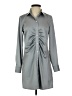 Gap 100% Polyester Gray Casual Dress Size XS - photo 1