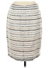 Tabitha Stripes Gray Casual Skirt Size 2 - photo 2