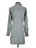 Gap 100% Polyester Gray Casual Dress Size XS - photo 2