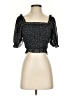 Cotton Candy LA 100% Polyester Black 3/4 Sleeve Blouse Size S - photo 1