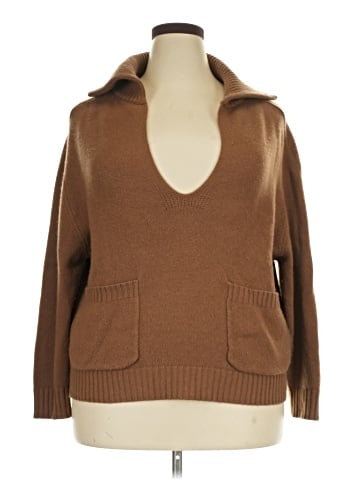 Allude Cashmere Pullover Sweater (view 1)