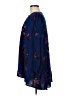 Free People 100% Rayon Blue 3/4 Sleeve Blouse Size M - photo 5