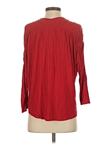Bordeaux 3/4 Sleeve Top (view 2)