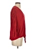 Bordeaux Red 3/4 Sleeve Top Size S - photo 4