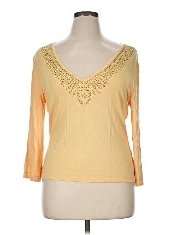 St. John 3/4 Sleeve Top (view 1)