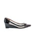 Stuart Weitzman Gray Black Wedges Size 6 1/2 - photo 1