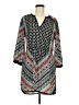 Glam Paisley Black Casual Dress Size M - photo 1
