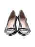 Stuart Weitzman Gray Black Wedges Size 6 1/2 - photo 2