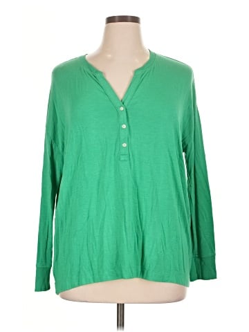 Lou & Grey Long Sleeve Henley (view 1)