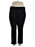 Rafaella Solid Black Active Pants Size 2X - photo 1