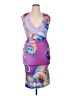 ETRO Graphic Purple Cocktail Dress Size EU (IT) 48 / US 12 - photo 1
