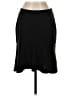 Hinge Solid Black Casual Skirt Size S - photo 1
