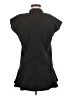 Cos 100% Polyester Black Short Sleeve Blouse Size 6 - photo 2