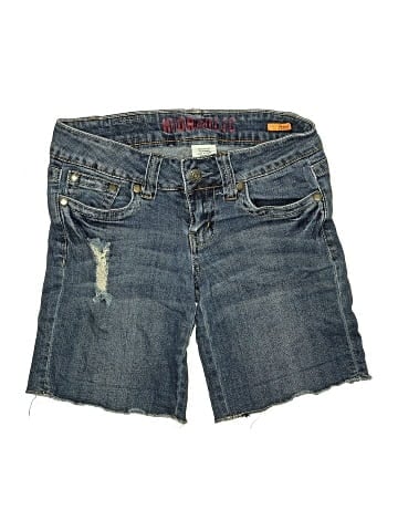 Hydraulic Denim Shorts (view 1)