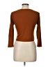 Heart & Hips Brown 3/4 Sleeve Top Size L - photo 2