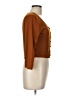 Heart & Hips Brown 3/4 Sleeve Top Size L - photo 4