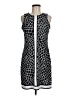 MICHAEL Michael Kors Graphic Black Cocktail Dress Size M - photo 1