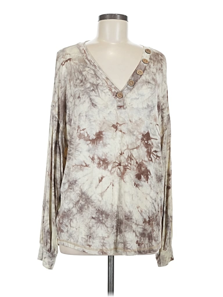 Pre-owned Jodifl Long Sleeve Blouse In Ivory