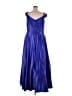 Mac Duggal 100% Polyester Blue Cocktail Dress Size 20 - photo 2