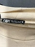 Zara Ivory Short Sleeve Turtleneck Size L - photo 7