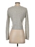 Jun & Ivy Metallic Silver Pullover Sweater Size XS - photo 2