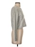 Jun & Ivy Metallic Silver Pullover Sweater Size XS - photo 4