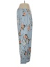 J.Crew 100% Viscose Floral Blue Casual Pants Size 2 - photo 4