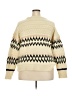 Versona 100% Acrylic Chevron-herringbone Ivory Pullover Sweater Size XXL - photo 2