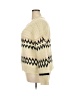 Versona 100% Acrylic Chevron-herringbone Ivory Pullover Sweater Size XXL - photo 5