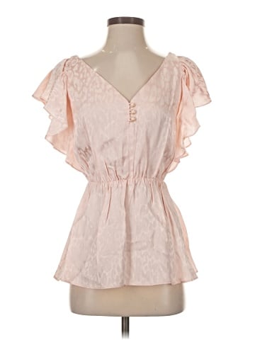 Shoshanna Short Sleeve Blouse (view 1)
